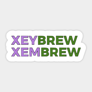 Xeybrew/Xembrew Sticker